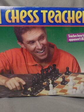 Vintage Chess Teacher New Sealed